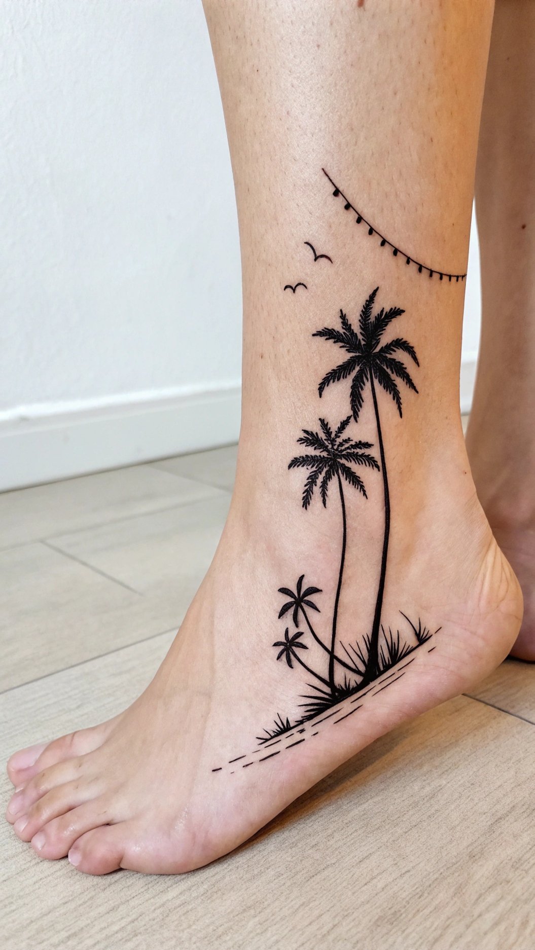 10 Tropical 38 Best Palm Tree Tattoo Ideas 2025 for a Summer ...