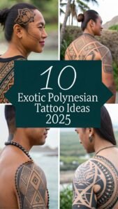 Read more about the article 10 Exotic Polynesian Tattoo Ideas 2025 for a Stunning Cultural Twist