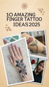 Read more about the article 10 Amazing Finger Tattoo Ideas 2025 for a Minimalist Look