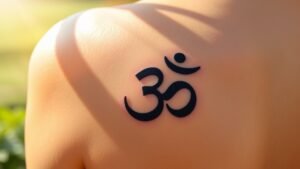 Read more about the article Aum Tattoo Meaning and Symbolism