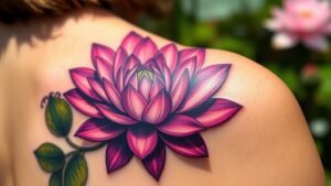 Read more about the article Water Lily Tattoo Meaning and Symbolism