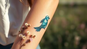 Read more about the article Bluebird Tattoo Meaning and Symbolism