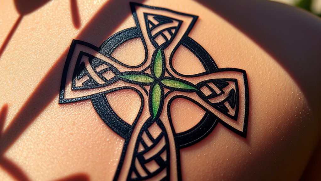 Read more about the article Celtic Cross Tattoo Meaning and Symbolism