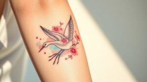 Read more about the article Crane Tattoo Meaning and Symbolism