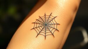 Read more about the article Elbow Spider Web Tattoo Meaning and Symbolism