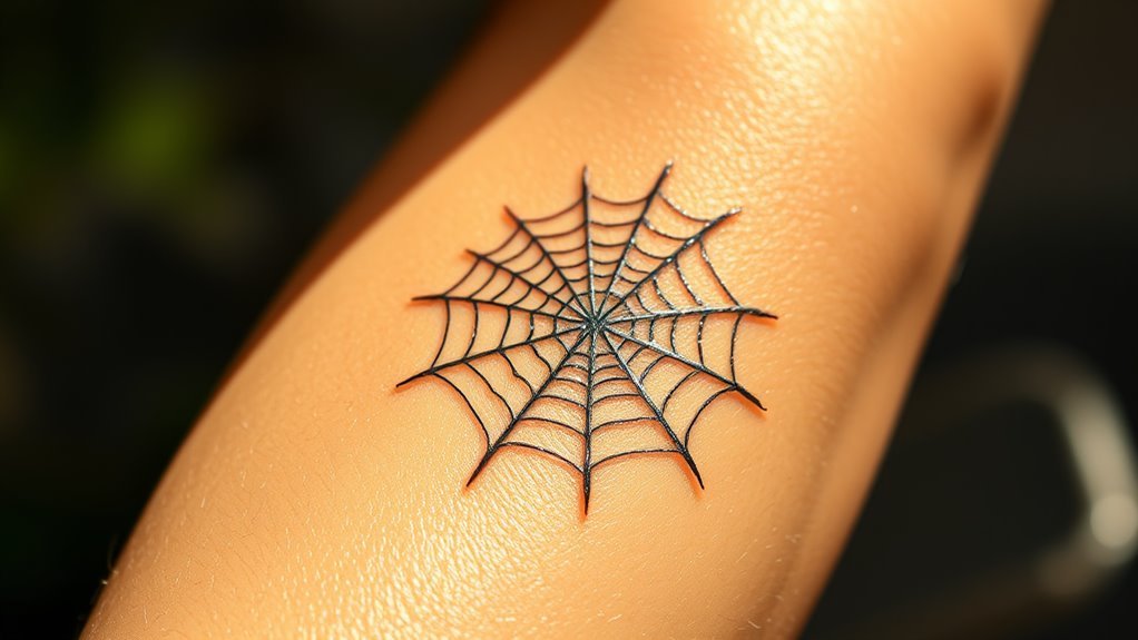 You are currently viewing Elbow Spider Web Tattoo Meaning and Symbolism