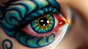 Read more about the article Eyeball Tattoo Meaning and Symbolism