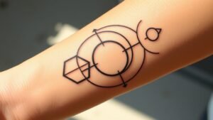 Read more about the article Geometric Tattoo Meaning and Symbolism