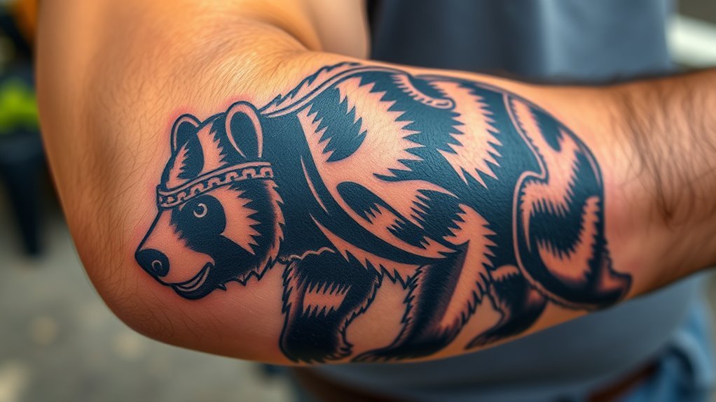 Read more about the article Grizzly Bear Tattoo Meaning and Symbolism