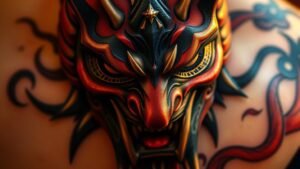 Read more about the article Hannya Tattoo Meaning and Symbolism