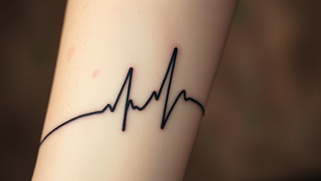 Read more about the article Heartbeat Tattoo Meaning and Symbolism