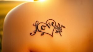 Read more about the article Love Tattoo Meaning and Symbolism