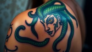 Read more about the article Medusa Tattoo Meaning and Symbolism