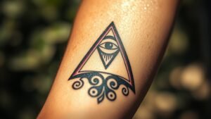 Read more about the article Pyramid With Eye Tattoo Meaning and Symbolism