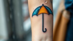 Read more about the article Umbrella Tattoo Meaning and Symbolism