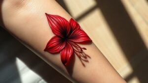 Read more about the article Red Spider Lily Tattoo Meaning and Symbolism