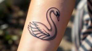 Read more about the article Swan Tattoo Meaning and Symbolism