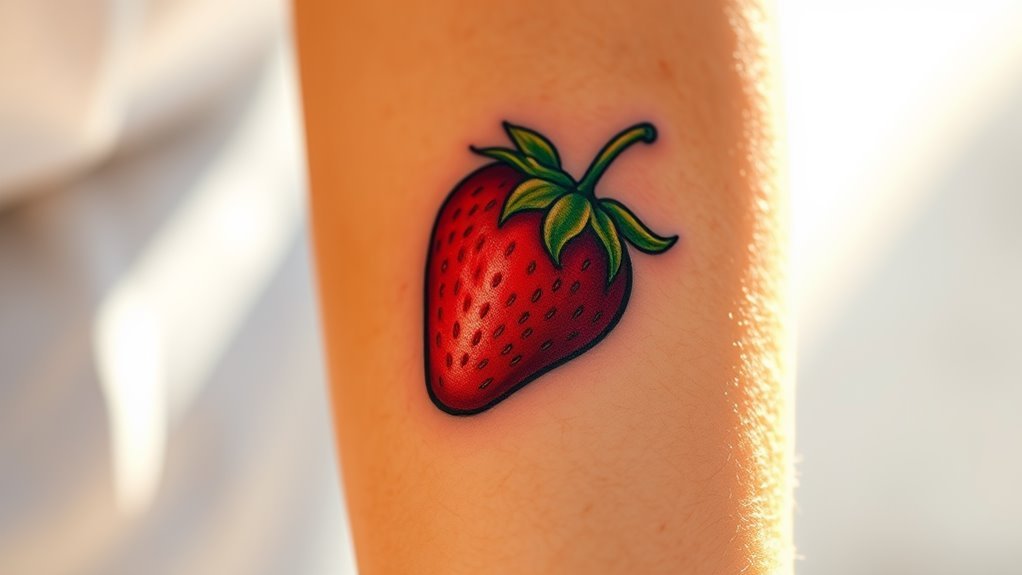 You are currently viewing Strawberry Tattoo Meaning and Symbolism