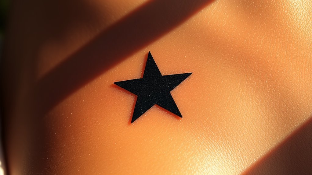 Read more about the article Black Star Tattoo Meaning and Symbolism