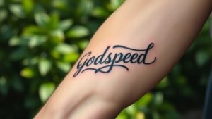 Read more about the article Godspeed Tattoo Meaning and Symbolism