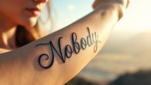 Read more about the article Nobody Tattoo Meaning and Symbolism