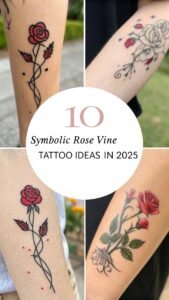 Read more about the article 10 Symbolic Rose Vine Tattoo Meaning for a Meaningful Expression