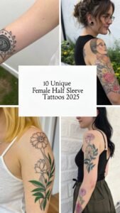 Read more about the article 10 Unique Female Half Sleeve Tattoos 2025 for a Personalized Expression