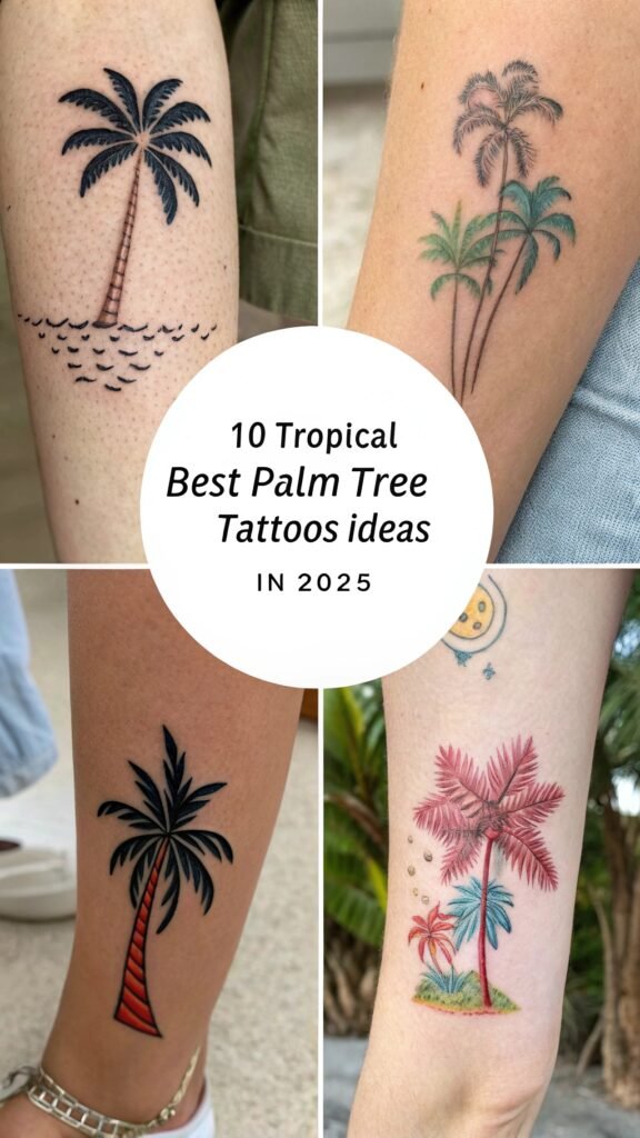 Palm Tree Tattoo