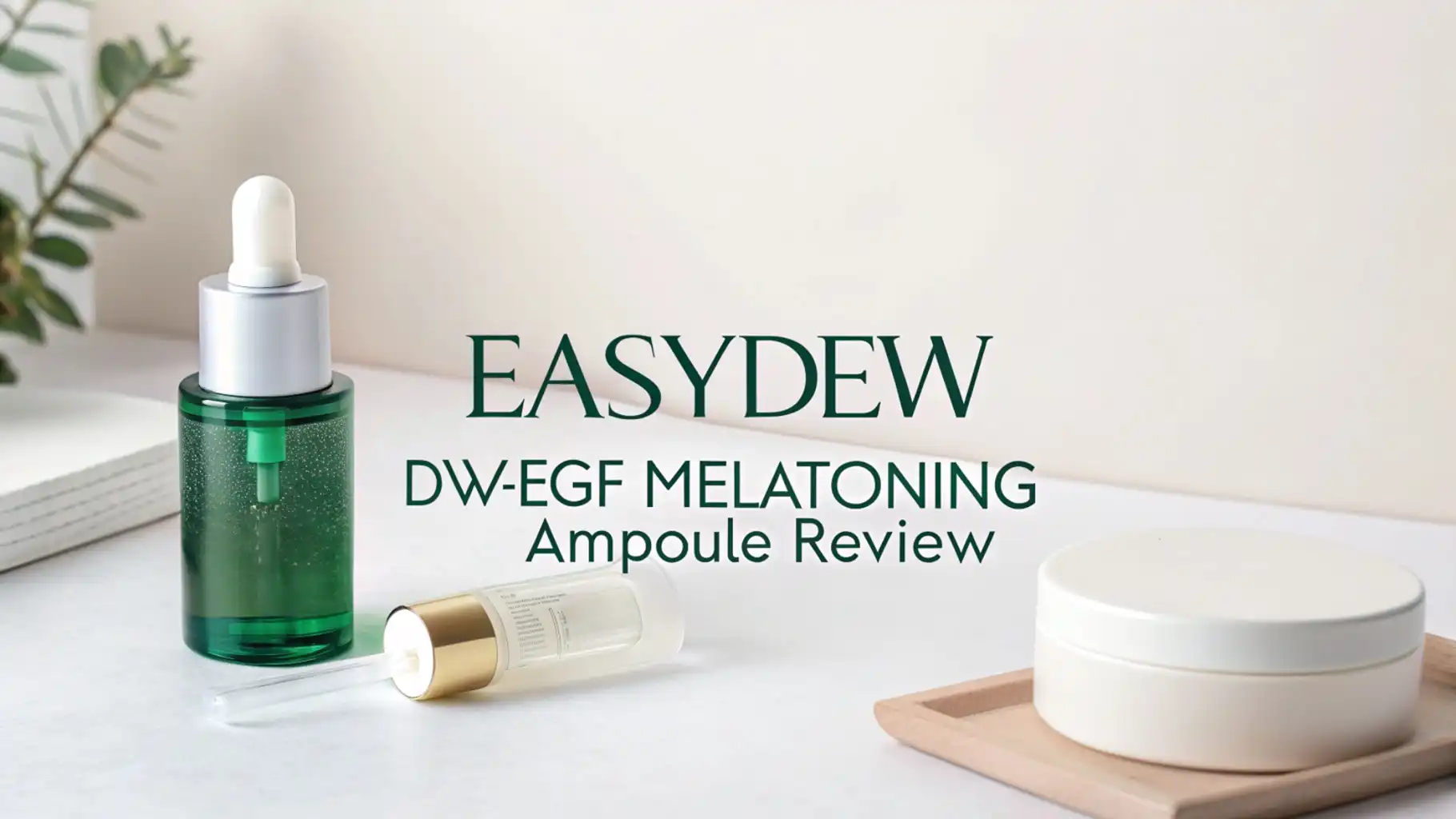 Read more about the article Easydew DW-EGF Melatoning Ampoule Review: Does It Really Work?