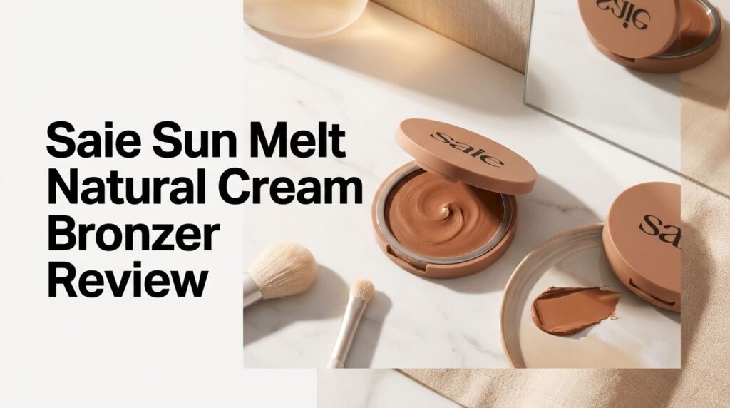 Saie Sun Melt Natural Cream Bronzer