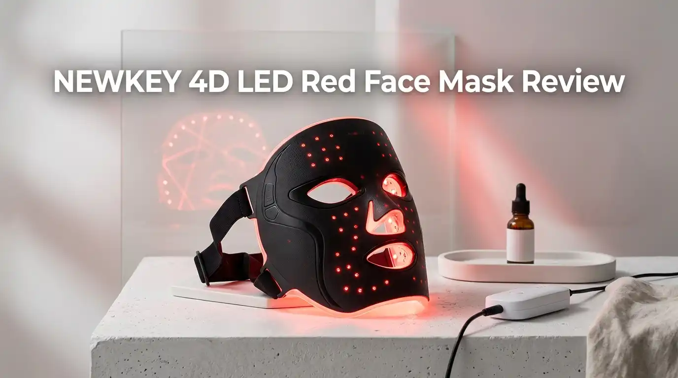 Read more about the article NEWKEY 4D LED Red Face Mask Review 2026: Worth Trying?
