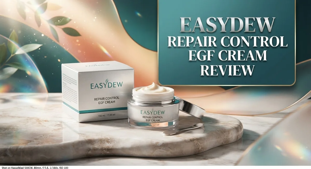 Read more about the article EasyDew Repair Control EGF Cream Review 2026: Benefits, Ingredients & Results