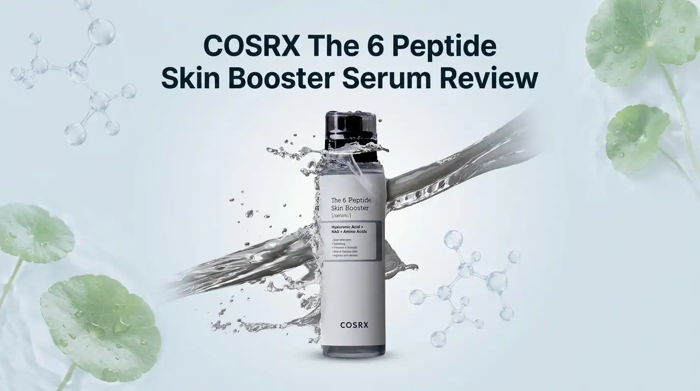 Read more about the article COSRX The 6 Peptide Skin Booster Serum Review: Still Worth It?